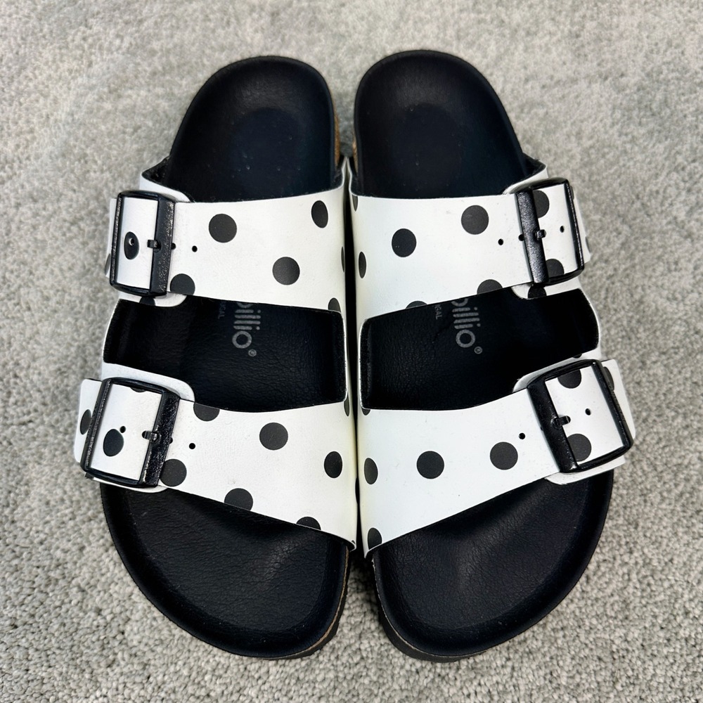 Papillio Arizona platfor Sandals Womens 39 8 Polka Dot Birkenstock